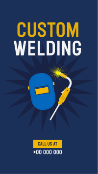 Custom Welding Instagram story Image Preview