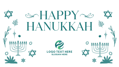 Peaceful Hanukkah Facebook event cover Image Preview