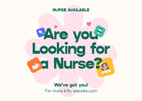 On-Demand Nurses Postcard Design