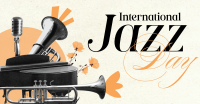 Modern International Jazz Day Facebook ad Image Preview