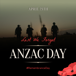 Silhouette Anzac Day Instagram post Image Preview