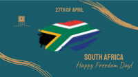 South Africa Freedom Day Facebook Event Cover Design