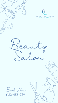 Beauty Salon Services Instagram Story Design