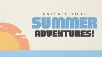 Minimalist Summer Adventure Animation Image Preview