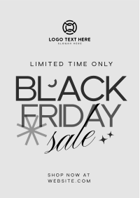 Black Friday Savings Spree Flyer Design