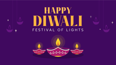 Diwali Event Facebook event cover Image Preview