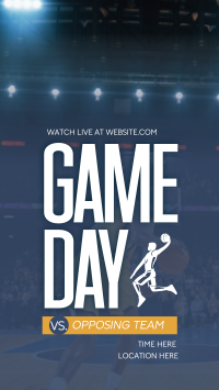 Basketball Game Day Instagram Reel Design