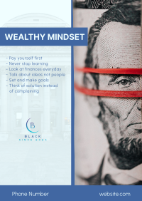 Wealthy Mindset Poster Image Preview