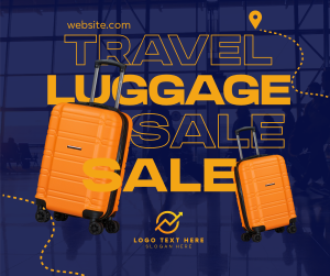 Travel Luggage Sale Facebook post Image Preview
