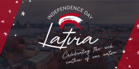Latvia Independence Day Twitter post Image Preview