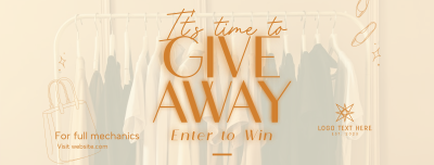 Fashion Giveaway Alert Facebook cover Image Preview