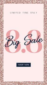 Glittering Sale TikTok video Image Preview