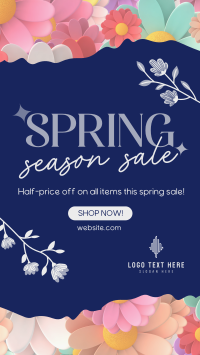 Spring Season Sale Instagram story Image Preview