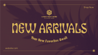 Vintage New Arrivals Animation Preview