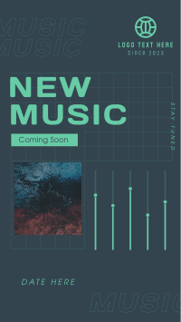 Upcoming Music Tracks Instagram story Image Preview