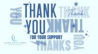 Playful Thank You Facebook event cover Image Preview