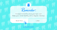 Dental Checkup Reminder Facebook Ad Design