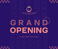 Urban Grand Opening Facebook Post Design
