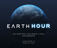 60 Minutes Earth Facebook post Image Preview