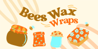 Beeswax Wraps Twitter Post Design