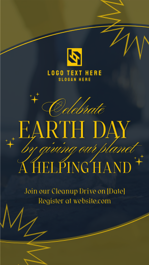 Mother Earth Cleanup Drive Instagram story Image Preview