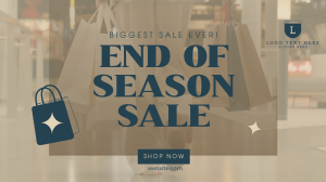 End of Season Shopping Video Image Preview
