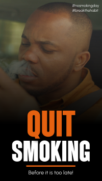 Quit Smoking Today Instagram Reel Preview