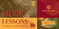 Cool Music Lessons Twitter post Image Preview