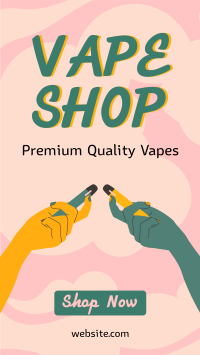 Premium Vapes Instagram story Image Preview