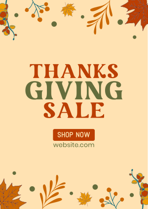 Warm Thanksgiving Poster Image Preview