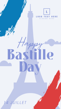 French National Day Facebook story Image Preview