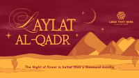 Laylat al-Qadr Desert Animation Image Preview