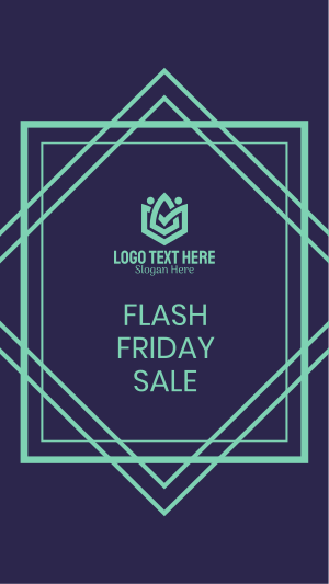 Flash Friday Sale Now! Facebook story