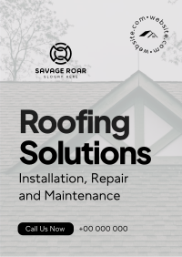 Roofing Solutions Poster Image Preview