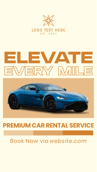 Premium Car Rental TikTok video Image Preview