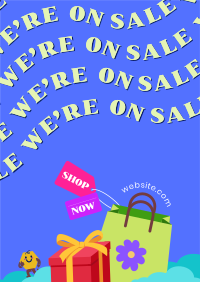 Shopping Sale Promo Poster Image Preview