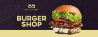 Burger Shop Opening Facebook cover Image Preview