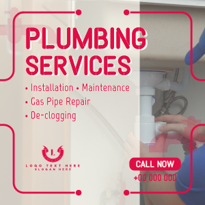 Plumbing Pipes Repair Instagram post Image Preview