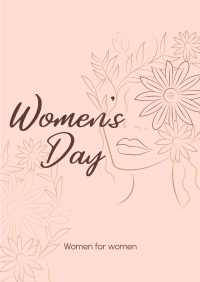  Aesthetic Women's Day Flyer Design