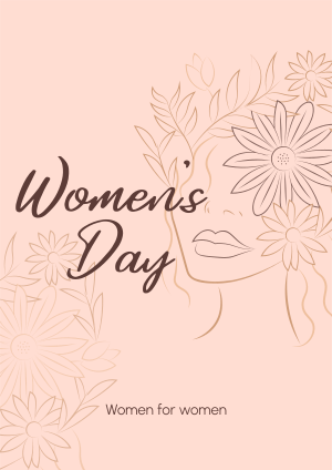  Aesthetic Women's Day Flyer Image Preview