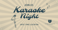 Retro Karaoke Facebook ad Image Preview