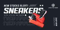 New Kicks Alert Twitter Post Design