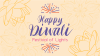 Lotus Diwali Greeting Facebook event cover Image Preview