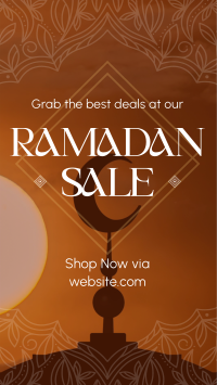 Biggest Ramadan Sale YouTube Short Design