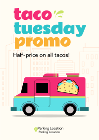Taco Tuesday Poster Design