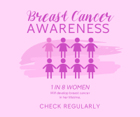 Breast Cancer Checkup Facebook Post Design