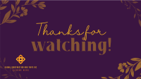 Thank You Flowers YouTube video Image Preview