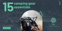 Camping Bag Twitter Post Image Preview