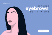 Expressive Eyebrows Pinterest Cover Image Preview