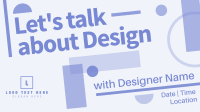 Bauhaus Design Workshop Facebook Event Cover Design